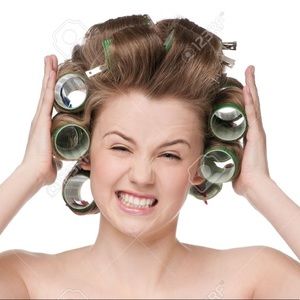 4 Pcs Hair Curler Roller